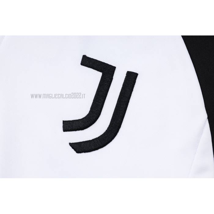 Tuta da Track de Felpa del Juventus 2023-2024 Blanco y Nero
